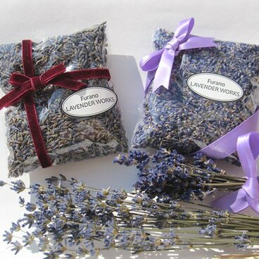 北海道産ラベンダーポプリ２種＜香り比べセット＞-栽培期間中農薬を使わず育てました-