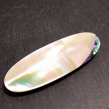 シェルバレッタ（夜光貝・パウアシェル）