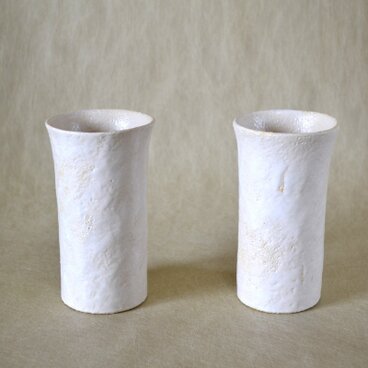 ビアマグ(手触りのいい白色しあげ)