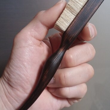 ハンドメイドブラシ　クライミング　ボルダリング