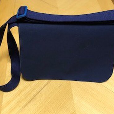 ショルダーバッグ＊マジックテープ★通園通学