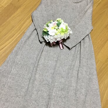 大人のオーガニック切替ワンピース