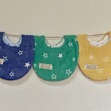 fuwaraガーゼのふわふわスタイ