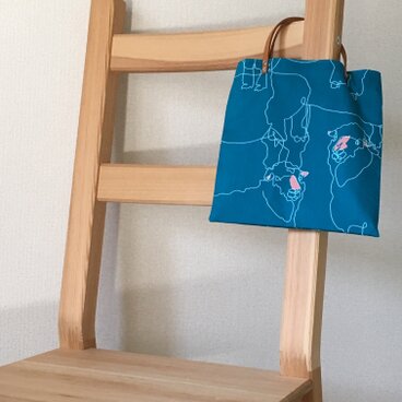 バッグインバッグになるバッグ（ひつじ）