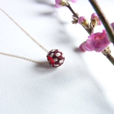 加賀ゆびぬきネックレス『芽吹』