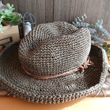 【受注制作】ほんのり中折れ《SASAWASHI》帽子