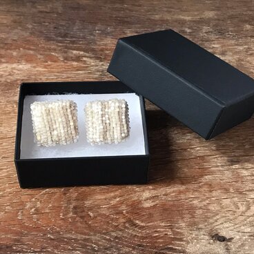 〈送料無料〉スクエアーイヤリング