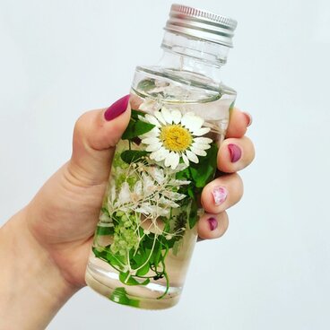 【ハーバリウム】プレゼント、インテリアにご利用ください♪【グリーン・フラワー】