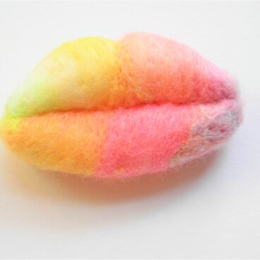 くちびるブローチ [SUNSET]