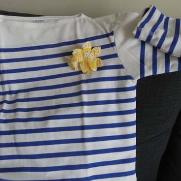 ひらり花びら　リゾートイエロー　