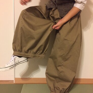 ワイドパンツ☆サーカスパンツ☆ボールパンツ☆チノパンツ