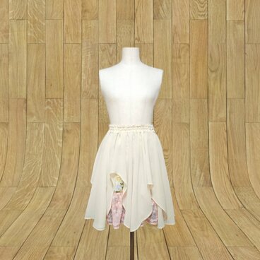 ギャザーフレアスカート