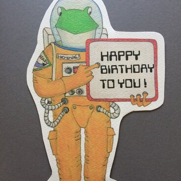 大判ポストカード かえるさん