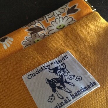 ばねポーチ（オレンジ）