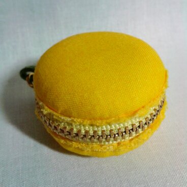 マカロン風マカロン　ゆず