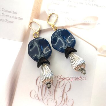 φCorps célesteφレトロな天体ピアス＜Étoile filante＞