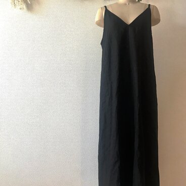 フレンチリネン キャミソールワンピース