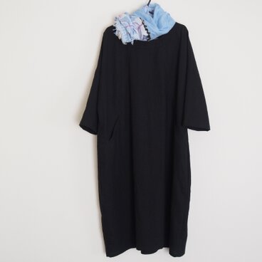 定番❀コクーンタイプワンピース　ブラック