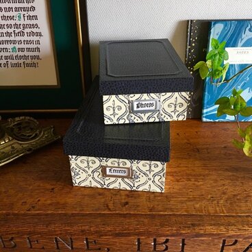 紳士のための蓋付きBOX（大）