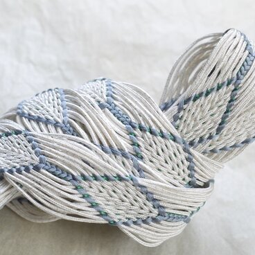 手組み正絹組紐【涼風（2色）】118A018011