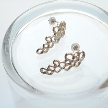 【SV925】さざめく水面（みなも）ピアス