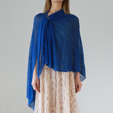 ◆リングパーツをプレゼント◆Media[メディア] ベーシック・ストール / ロイヤル･ブルー