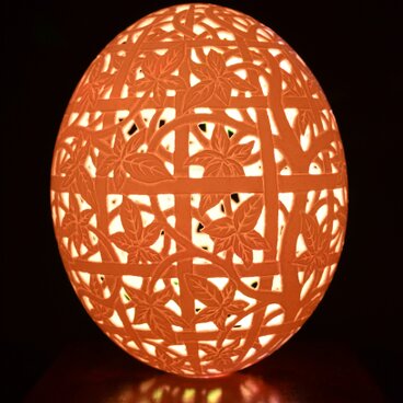 エッグアート　ランプ　トレリス