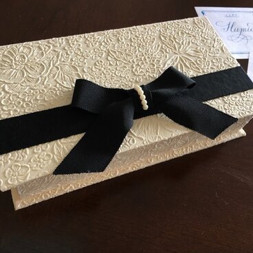 美しい紙を味わうための箱