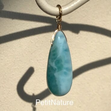 再々販 人気！ ラリマー のペンダントトップ