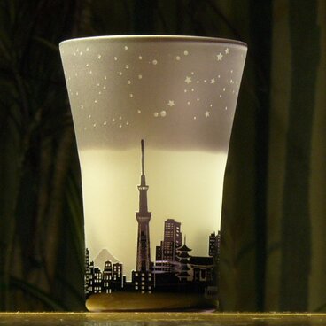 新★星降る街のタンブラー　～１２星座 　紫（1個）