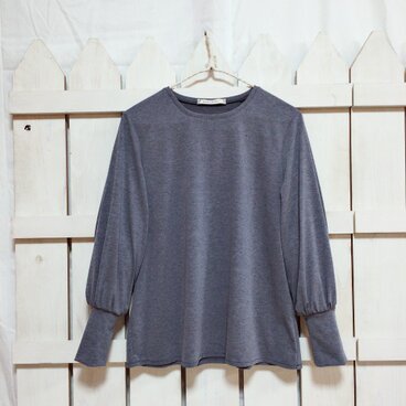 ビショッププルオーバー / 薄地グレー