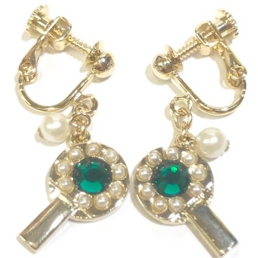 イヤリング〜お花キャンディー