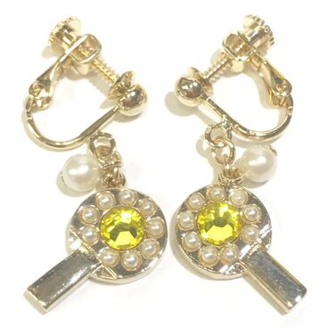 イヤリング〜お花キャンディー