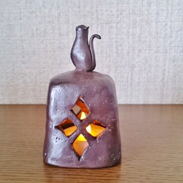 小さな灯り　ねこ