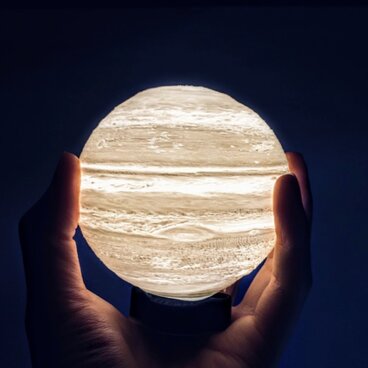 3D Jupiter Light / 木星ライト - 成功と発展の星 -【”秘密特典”付き☾】