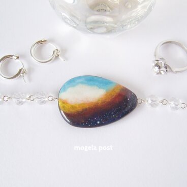 【SLV925】day&night♡移りゆく空の腕飾り