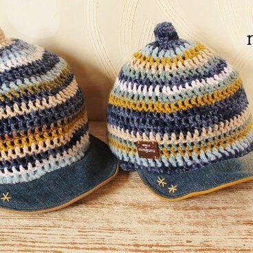 オーダーメイド・ニット帽子☆彡大人Sサイズ