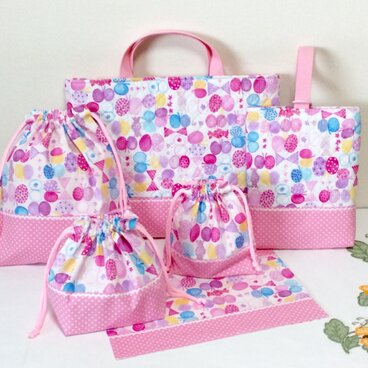 ☆通園・通学☆キルティング６点セット