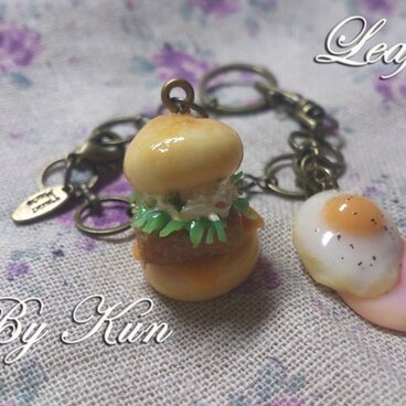 *Leaf*フィッシュバーガーチャーム