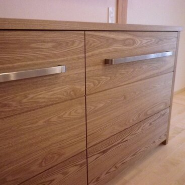 キッチンのゴミ箱収納チェスト