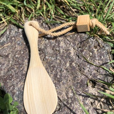 アウトドア用「グランピング豆スプーン」