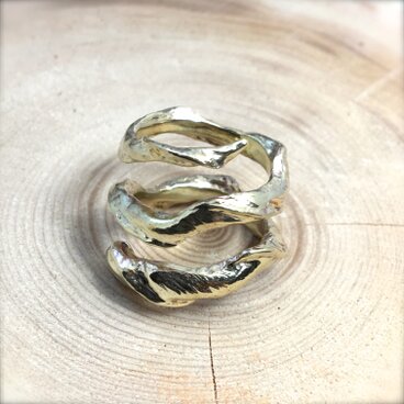 グルグルTSUNOリング / Brass