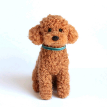 小さいけれどトイプードル(レッド)