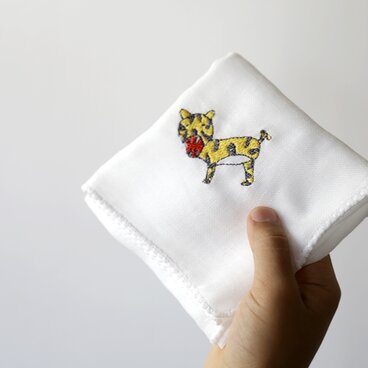 ガーゼハンカチ（トラ）