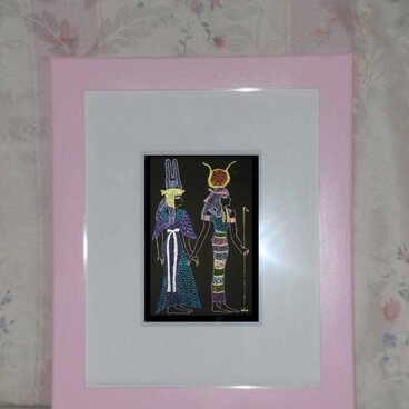 ネフェルタリを導く女神イシス