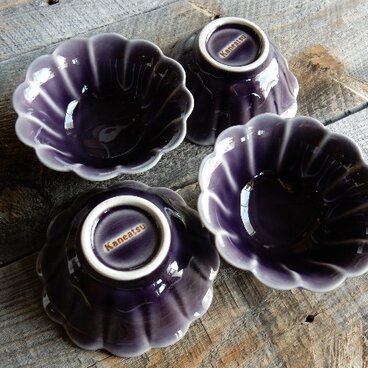 輪花小鉢(パープル)