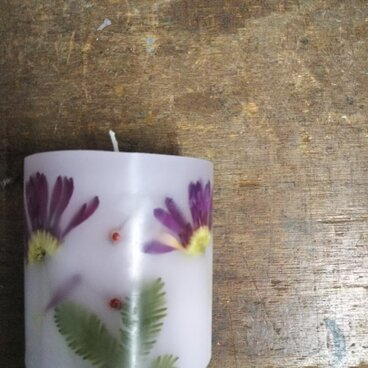 ボタニカルキャンドル　ガーベラ