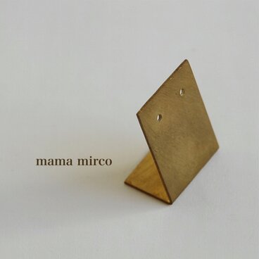 真鍮 シンプルアクセサリースタンドL