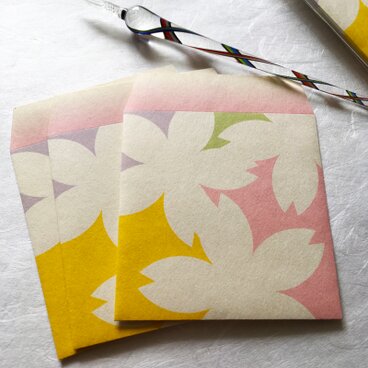 角型ぽち袋・さくらB