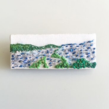 京都:::天の橋立ブローチ